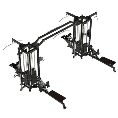 Defiant Strength 8-Stack Multi-Station - MS-8 Top Left Angled View