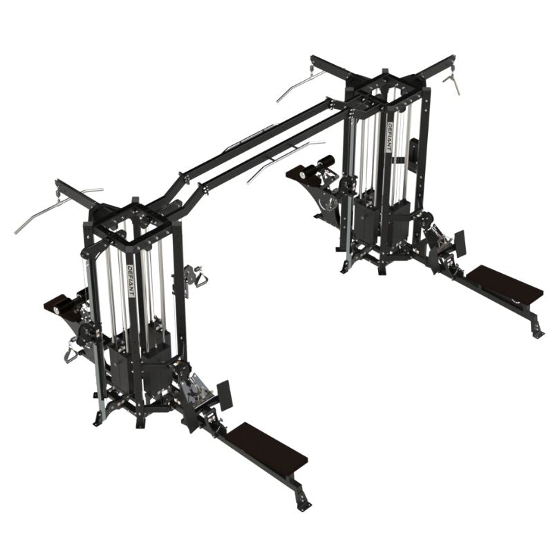 Defiant Strength 8-Stack Multi-Station - MS-8 Top Left Angled View