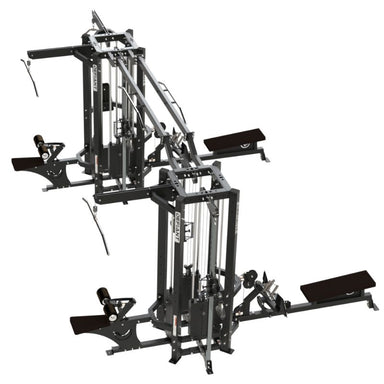 Defiant Strength 8-Stack Multi-Station - MS-8 Top Side View