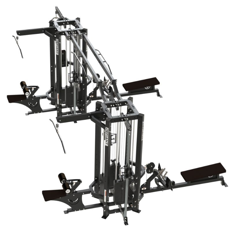 Defiant Strength 8-Stack Multi-Station - MS-8 Top Side View