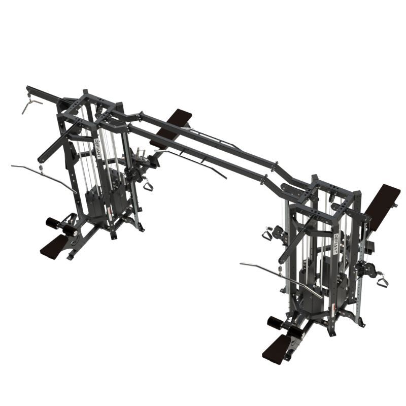 Defiant Strength 8-Stack Multi-Station - MS-8 Top right Angled View