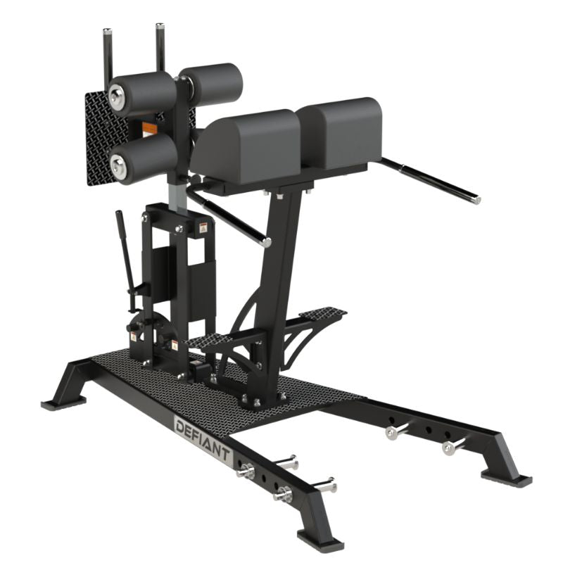 Defiant Strength Glute Ham Developer (GHD) – DS-939 Back View
