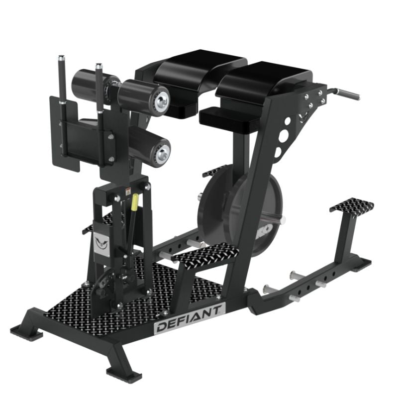 Defiant Strength Hyper_GHD Combo Machine – DS-940 Angled View