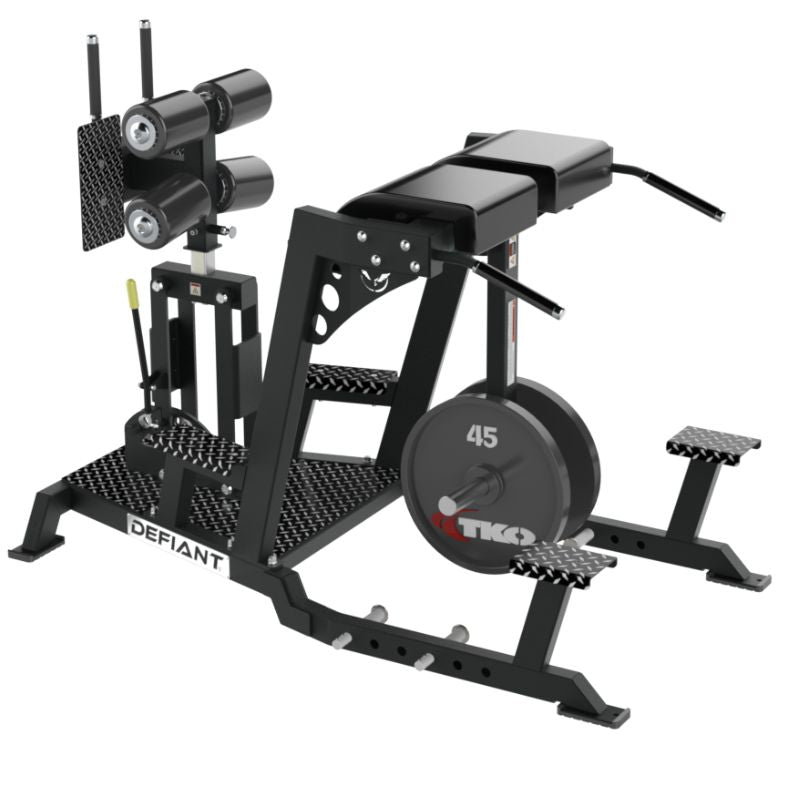Defiant Strength Hyper_GHD Combo Machine – DS-940 Side View