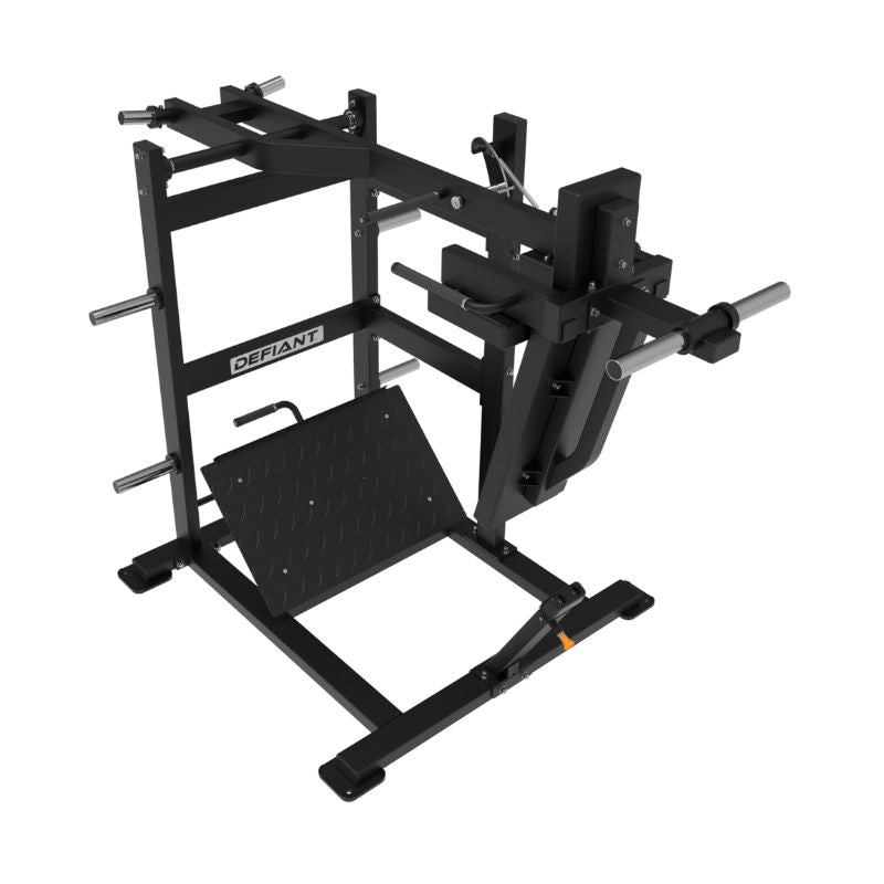 Defiant Strength Pendulum Squat Machine – DS-1021 on a white background