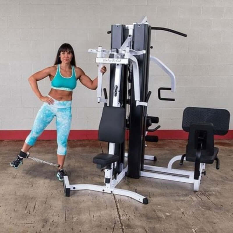 EXM3000LPS  Body Solid Dual Stack Gym Sample Exercise