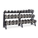 Eclipse Pro Style Dumbbell Pack 5lb – 75lb with 3 Tier Rack