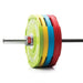 Escape Fitness Elite Urethane Bumper Plates with Bar and Collar