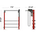 Escape Fitness HIT HUB - 1 Bay Type 01 - Hit The Gym Dimensions