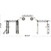 Escape Fitness HTS The Hub Training System TYPE 01 - FCD05515-02R Dimensions