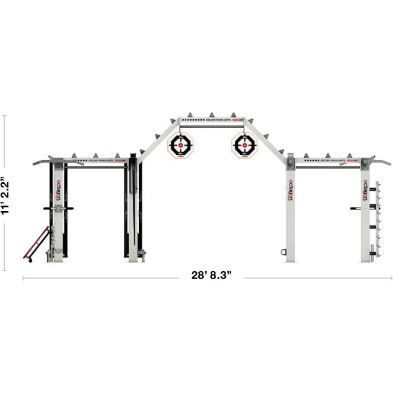 Escape Fitness HTS The Hub Training System TYPE 01 - FCD05515-02R Dimensions
