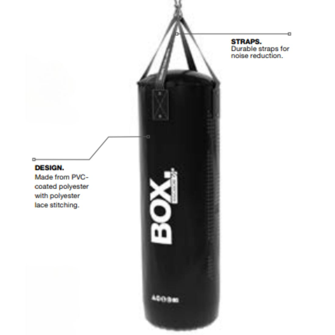 Escape Fitness Heavy Pro Punchbag Features