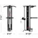 Escape Fitness T1 Tower Type 05 - Fitness Equipment Rack Dimensions