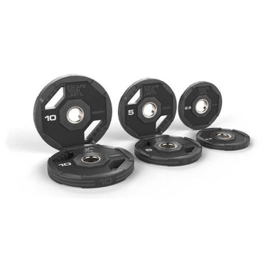 Escape Fitness Urethane Grip Plates 10lb 5lb and 2.5lb Pairs