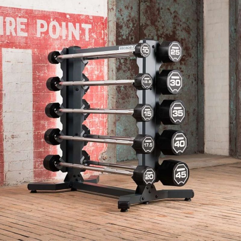 Escape Fitness Barbell Racks | Space-Saving Storage — Dumbbells Direct