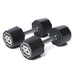 Escape Fitness Nucleus Rubber SBX Dumbbells 10 lb on a white background