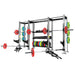 Escape Fitness Octagon LITE Half Squad with Storage - LITE04 Main Display with Other equipments