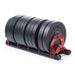 Escape Fitness Rubber Bumper Plates With Rack