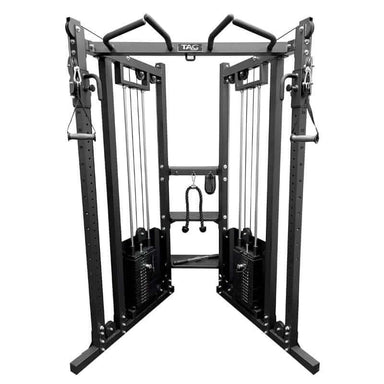 FT60  TAG Fitness  Functional Trainer 2x160lb Stacks Black Frame