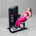 Female instructor doing Back Extension using Body-Solid Pro ClubLine Series 2 Ab and Back S2ABBX