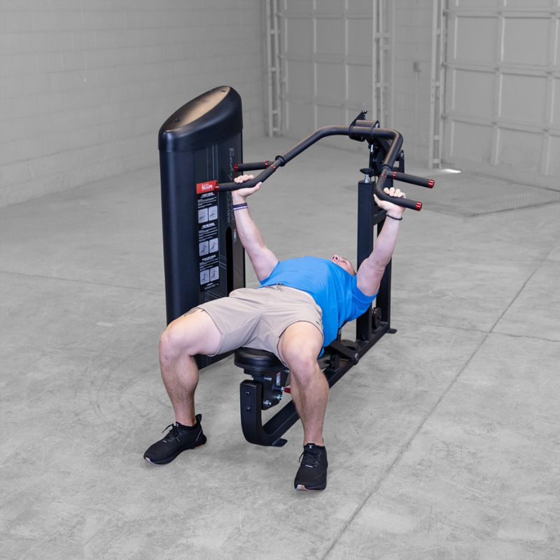 Flat Bench Press using Body-Solid Pro Clubline S2MPX Series 2 Multi-Press