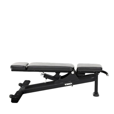 Flat position of TKO Strength Commercial Multi-Angle Bench - 874MA-BK