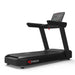 Front Left Angled View  of TKO Strength Cardio Commercial Treadmill with LED Screen - 9T-LED on a white background