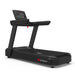 Front right angled view of TKO Strength Cardio Commercial Treadmill with LED Screen - 9T-LED on a white background