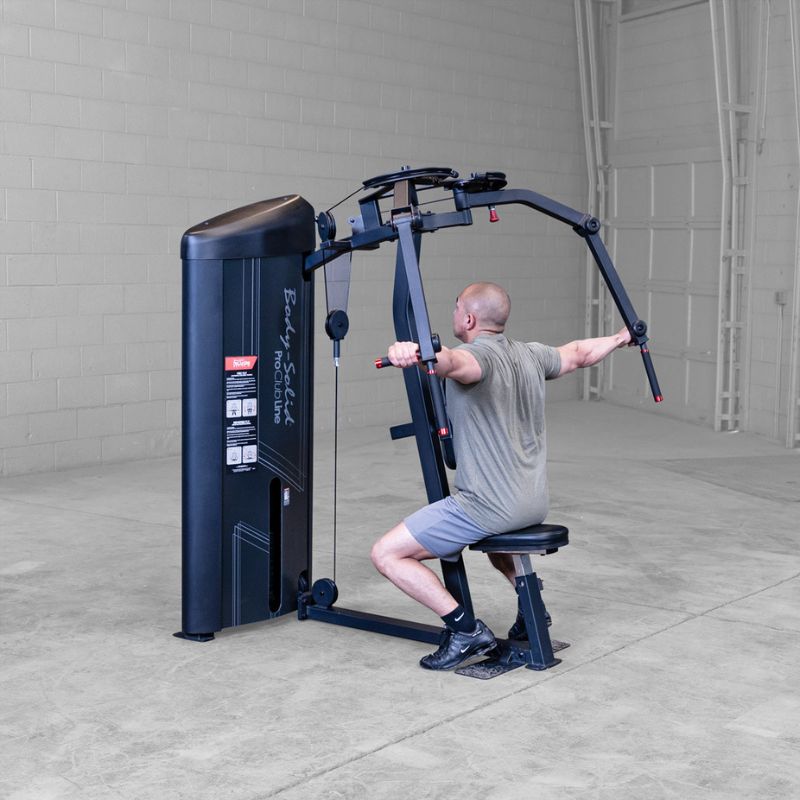 Full ROM  Rear delt workout using Body-Solid Pro Clubline S2PECX Series 2 Pec Fly & Rear Delt