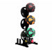 G-MR Troy  Vertical Multi-Storage Rack with Wallball, Plate, and  Kettlebell