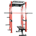 G-PR-3030 TROY RED Power Rack with Bar and Bench