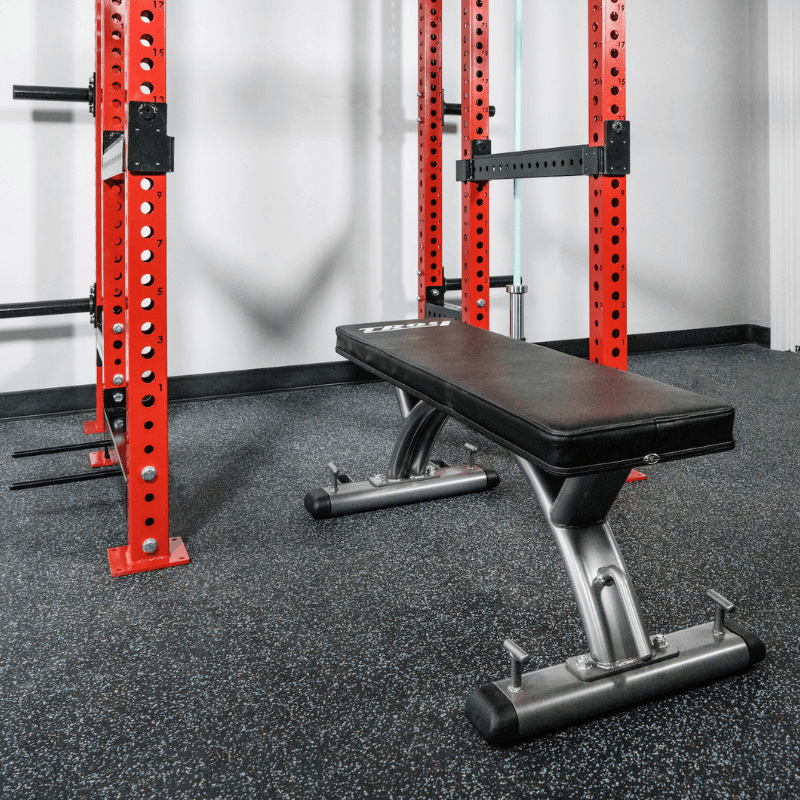 G-PR-3030 TROY RED Power Rack with Bench