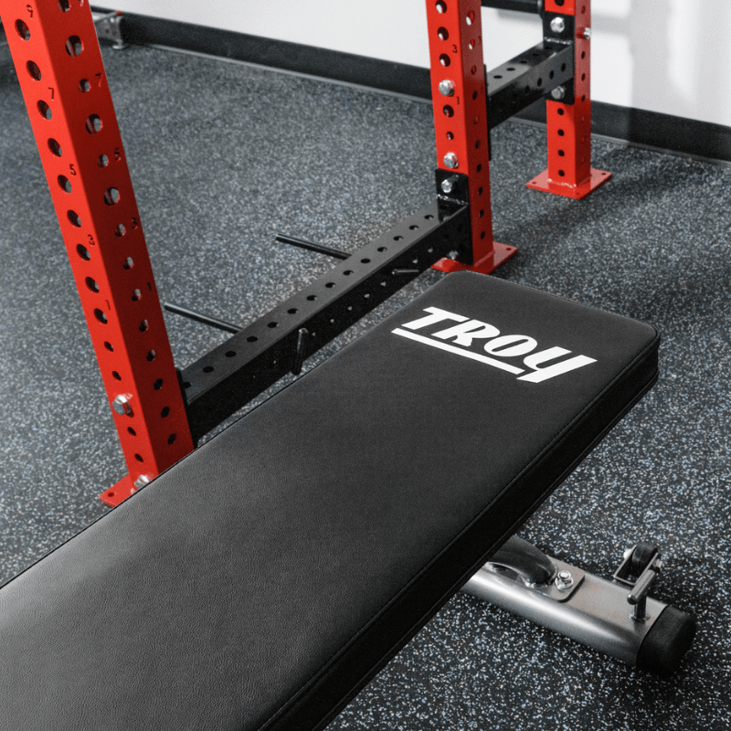 G-PR-3030 TROY RED Power Rack with Bench