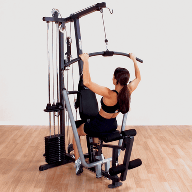 G1S  Body Solid Selectorized Home Gym Sample Exercise 