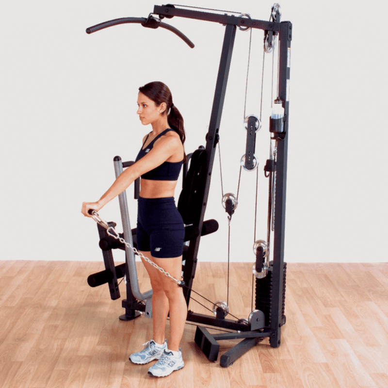 G1S  Body Solid Selectorized Home Gym Sample Exercise 