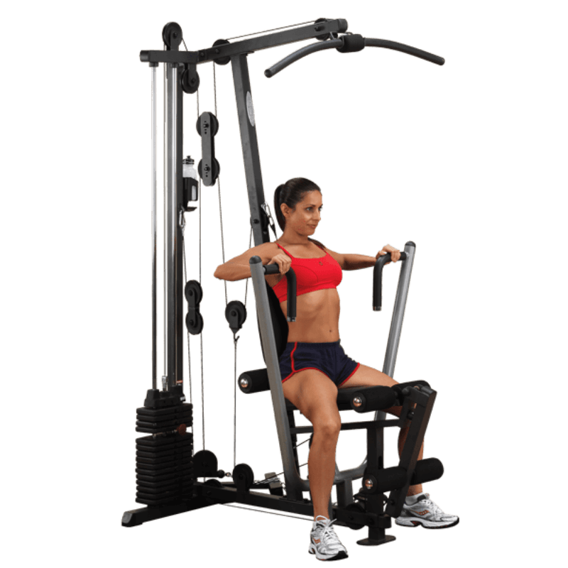 G1S  Body Solid Selectorized Home Gym Sample Exercise 