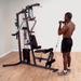 G3S  Body Solid Selectorized Home  Gym Sample Exercise