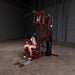 G6BR  Body Solid Red Bi Angular Home Gym Sample Exercise