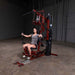 G6BR  Body Solid Red Bi Angular Home Gym Sample Exercise