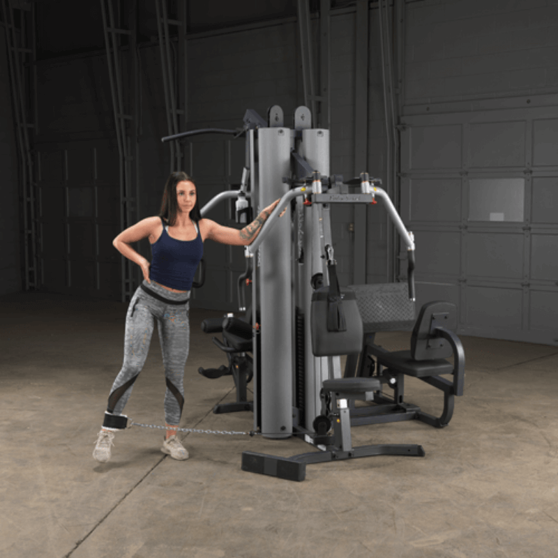 G9S  Body Solid 2 Stack Light Commercial Gym Sample Exercise