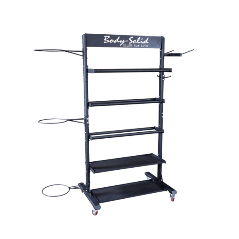 GAR250  Body Solid Multi Accessory Storage Tower Empty