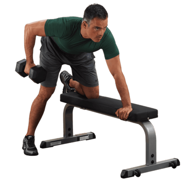 GFB350  Body Solid Flat Bench Sample Exercise