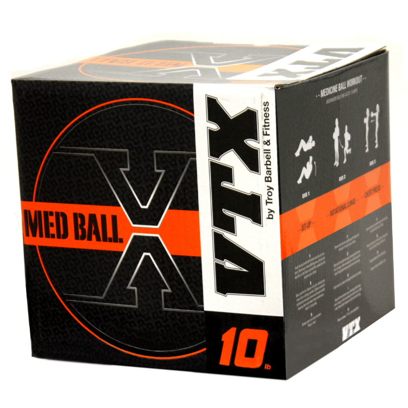 GMB-G2 Troy Premium Rubber Medicine Ball  10 lb Box