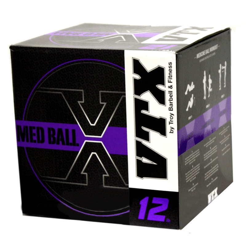 GMB-G2 Troy Premium Rubber Medicine Ball  12 lb Box