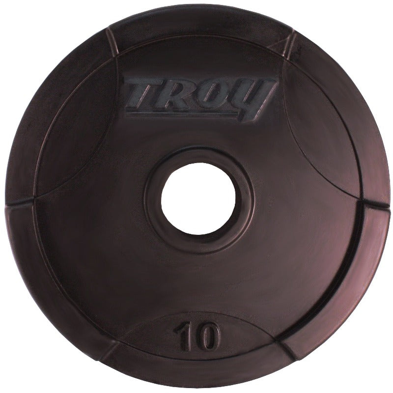 Troy Urethane Encased Olympic Grip Plate | GO-U  10lb