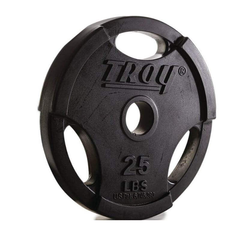 GO-U Troy  Urethane Encased Olympic Grip Plate  25 lb