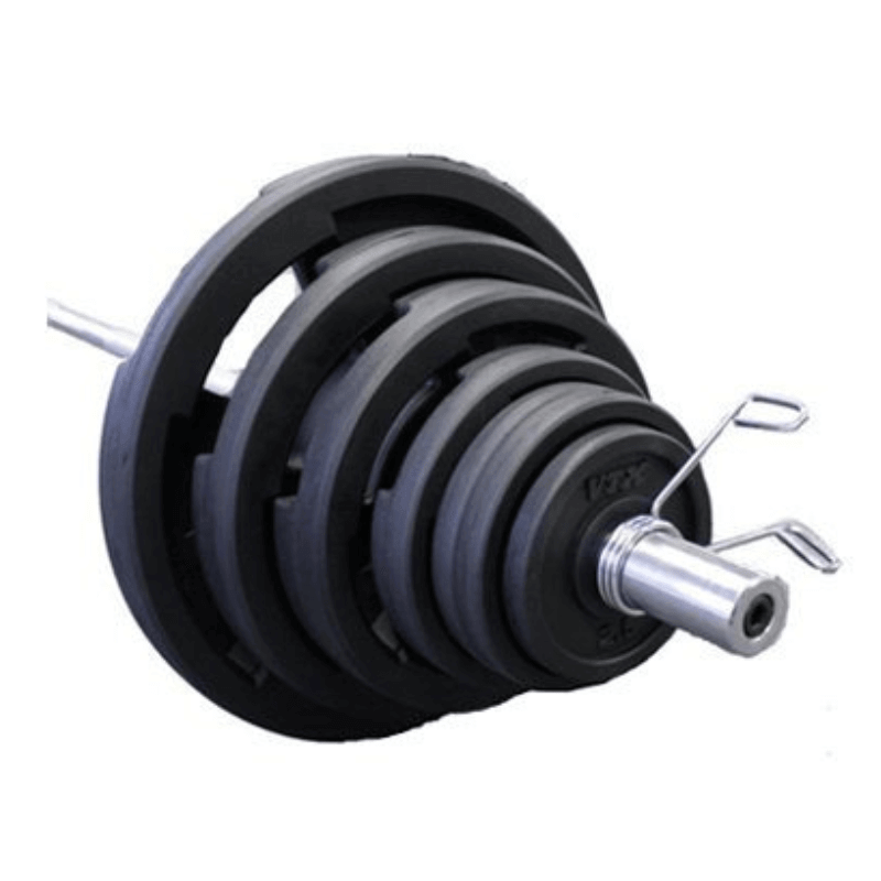 GOSS-300VR VTX  Rubber Olympic 300 lb. Weight Set