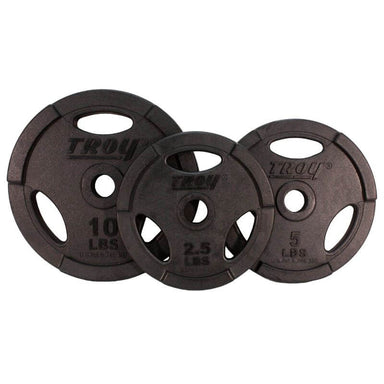 GR-R TROY Quiet Iron Interlocking Black Rubber 1 Grip Plate