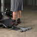 GSCL360  Body Solid Leverage Squat/Calf Machine Sample Exercise with Plates