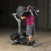 GSCL360  Body Solid Leverage Squat/Calf Machine Sample Exercise with Plates